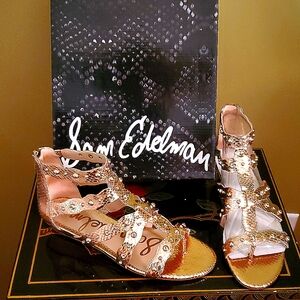 Sam Edelman,  Delano Brand New, sandals, size 9M Rose Gold
